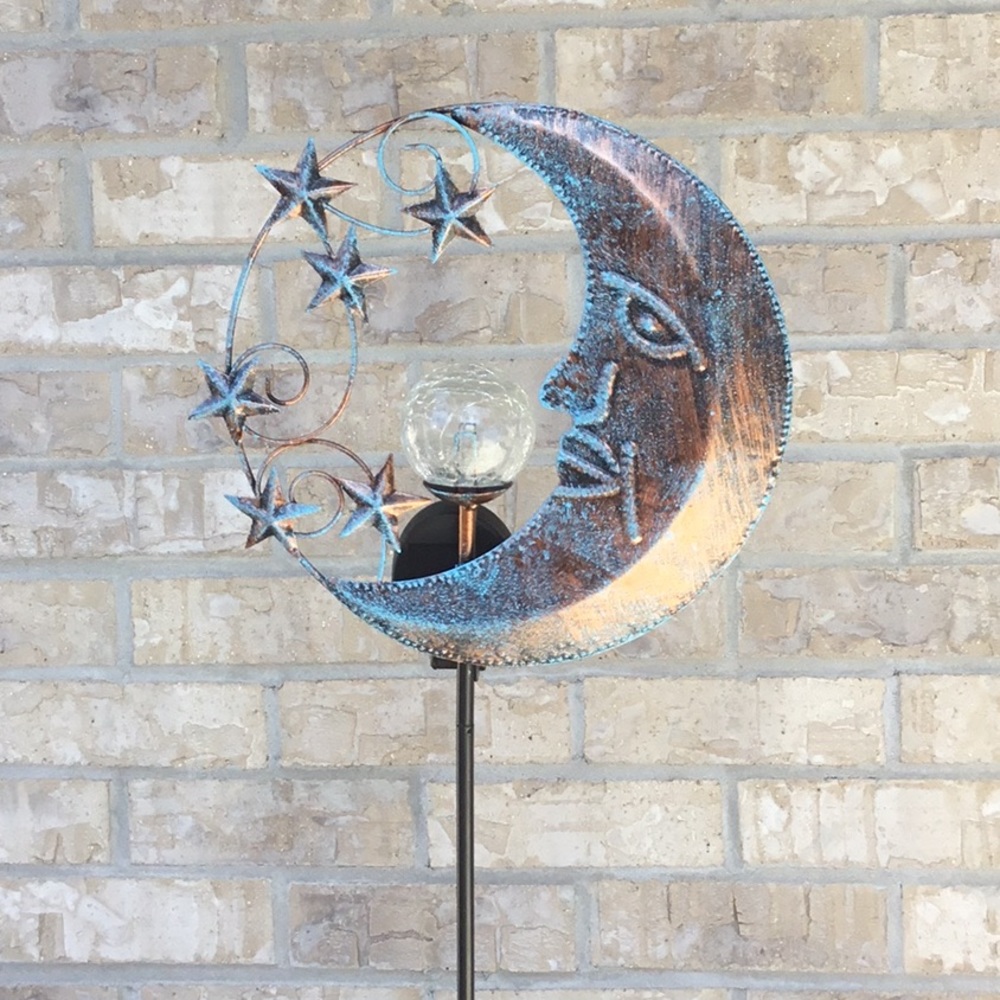 FLASH SALE Moon and Stars Solar Garden Pick